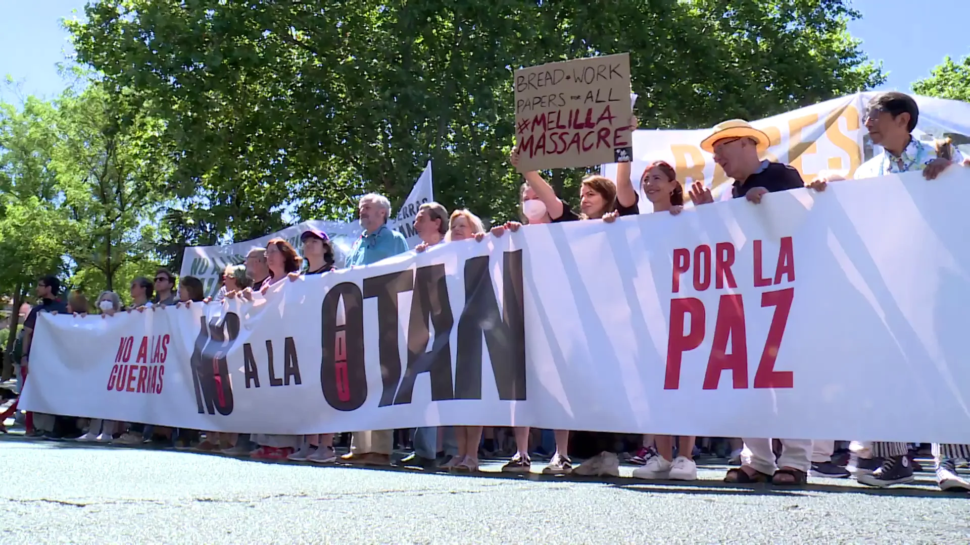 Protestas OTAN