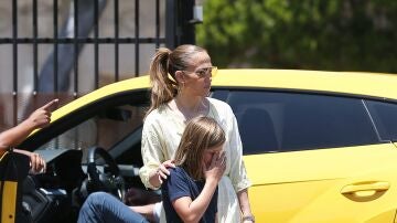 Jennifer Lopez con el hijo de Ben Affleck