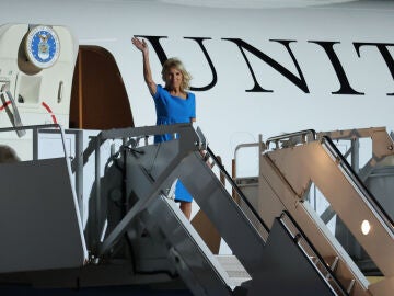 Jill Biden llega a Madrid