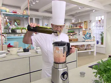 La receta de salmorejo de Arguiñano en 3 minutos La receta de salmorejo de Arguiñano en 3 minutos
