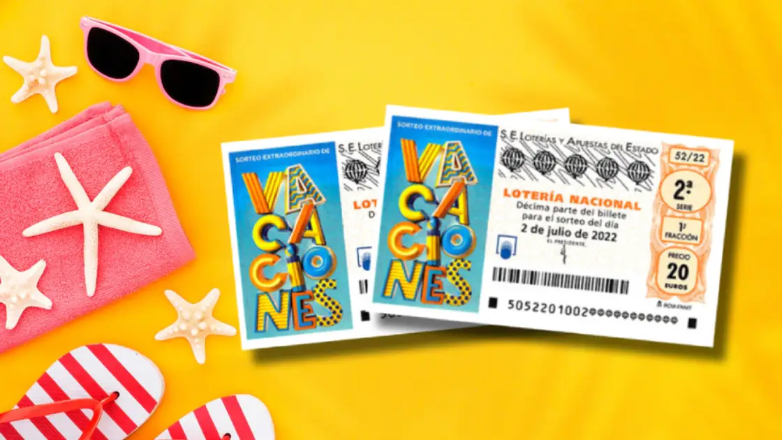 Décimo del Sorteo de Vacaciones de la Lotería Nacional 2022 Décimo del Sorteo de Vacaciones de la Lotería Nacional 2022