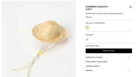 Sombrero para perro Sombrero para perro