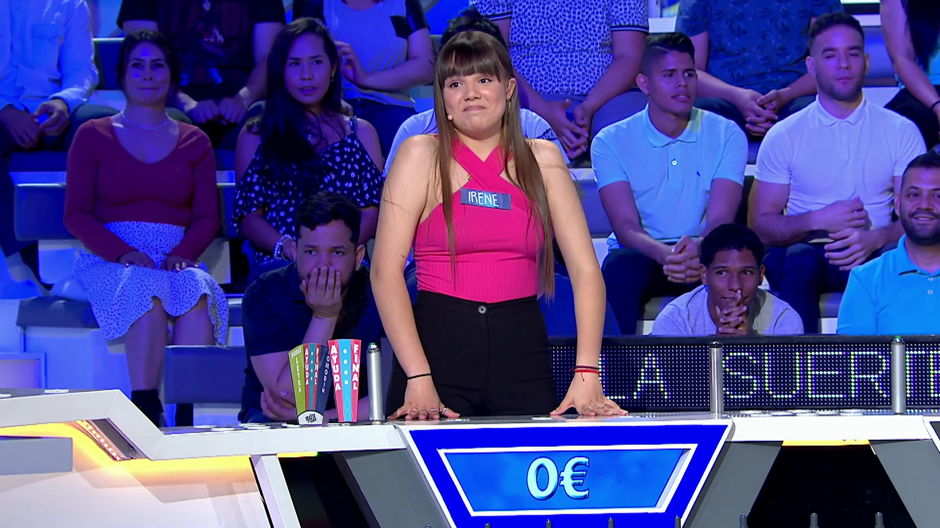 &iexcl;Todo vuelve! Irene quiebra, pero se redime poco despu&eacute;s en &lsquo;La ruleta de la suerte&rsquo;