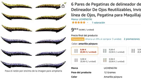 Pegatina eyeliner Pegatina eyeliner