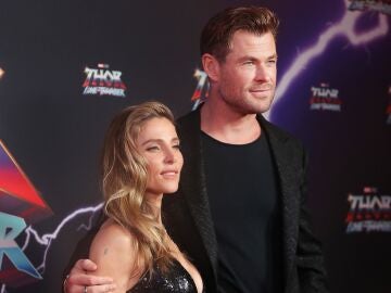 Chris Hemsworth y Elsa Pataky en la premiere de 'Thor: Love and Thunder'