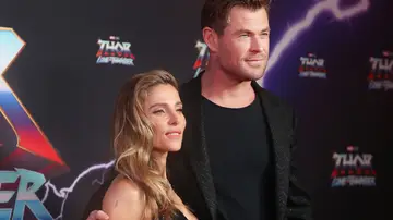 Chris Hemsworth y Elsa Pataky en la premiere de &#39;Thor: Love and Thunder&#39;