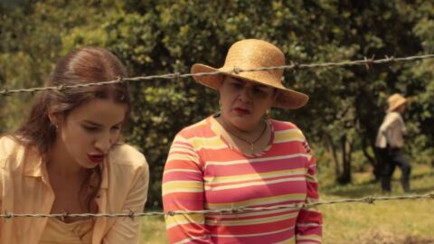 Laura Londoño y Carmenza González en 'Café con aroma de mujer'