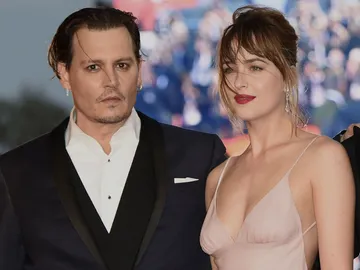 Johnny Depp y Dakota Johnson en la premiere de 'Black Mass' Johnny Depp y Dakota Johnson en la premiere de 'Black Mass'
