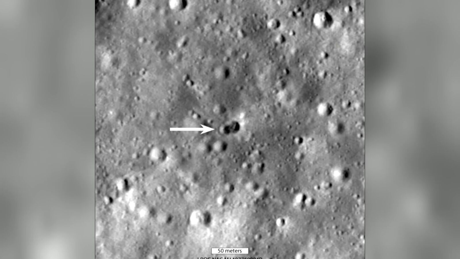 Desconcierto en la NASA al hallar un doble cráter lunar producido por un cohete desconocido