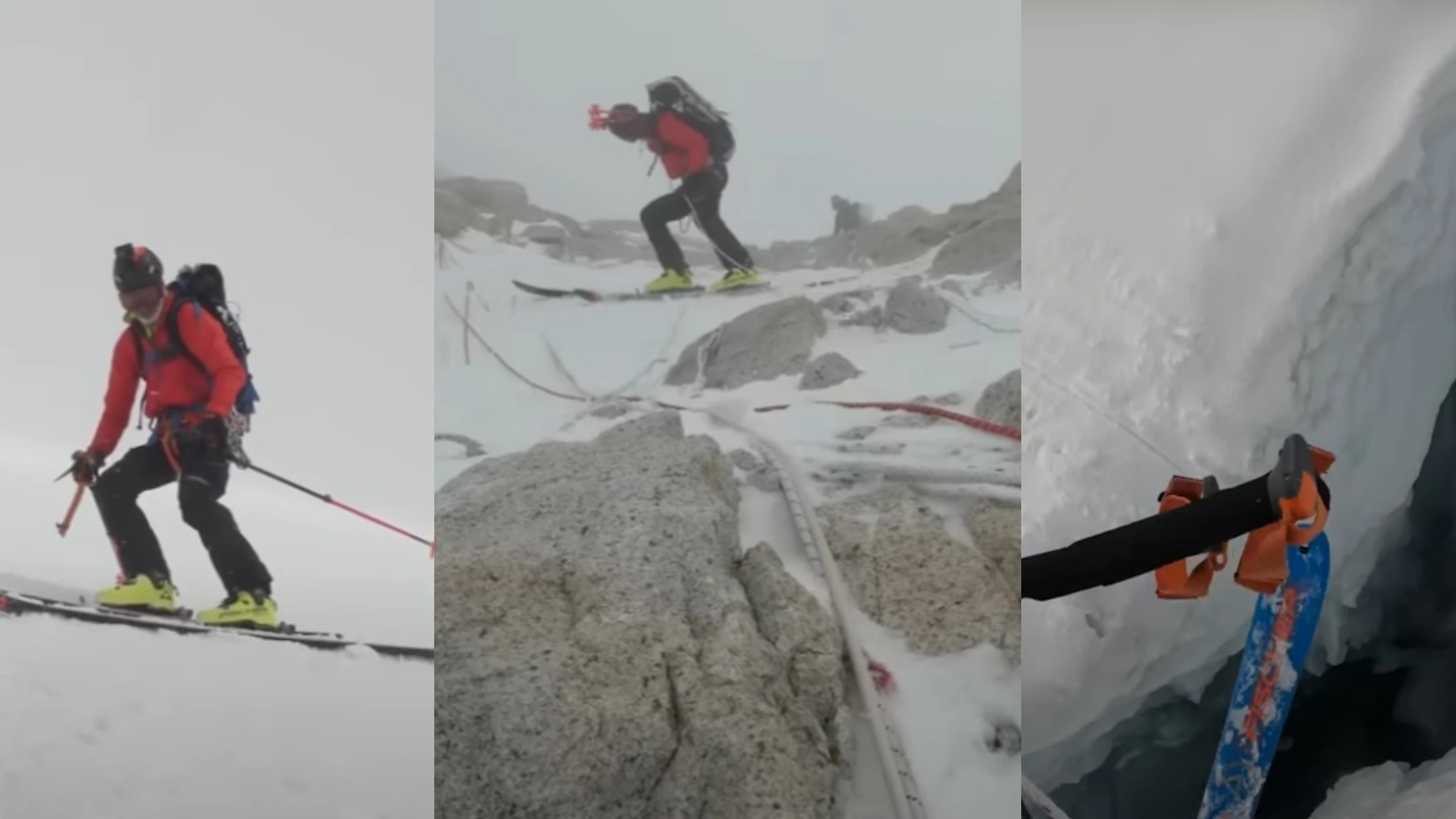 Adrian Ballinger logra el primer descenso con esquís del Makalu, un coloso de 8.463 metros Adrian Ballinger logra el primer descenso con esquís del Makalu, un coloso de 8.463 metros