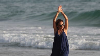La comentada foto de Chenoa en su luna de miel por haberse quemado con el sol