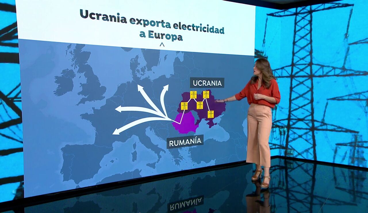 Ucrania exporta energía a la Unión Europea