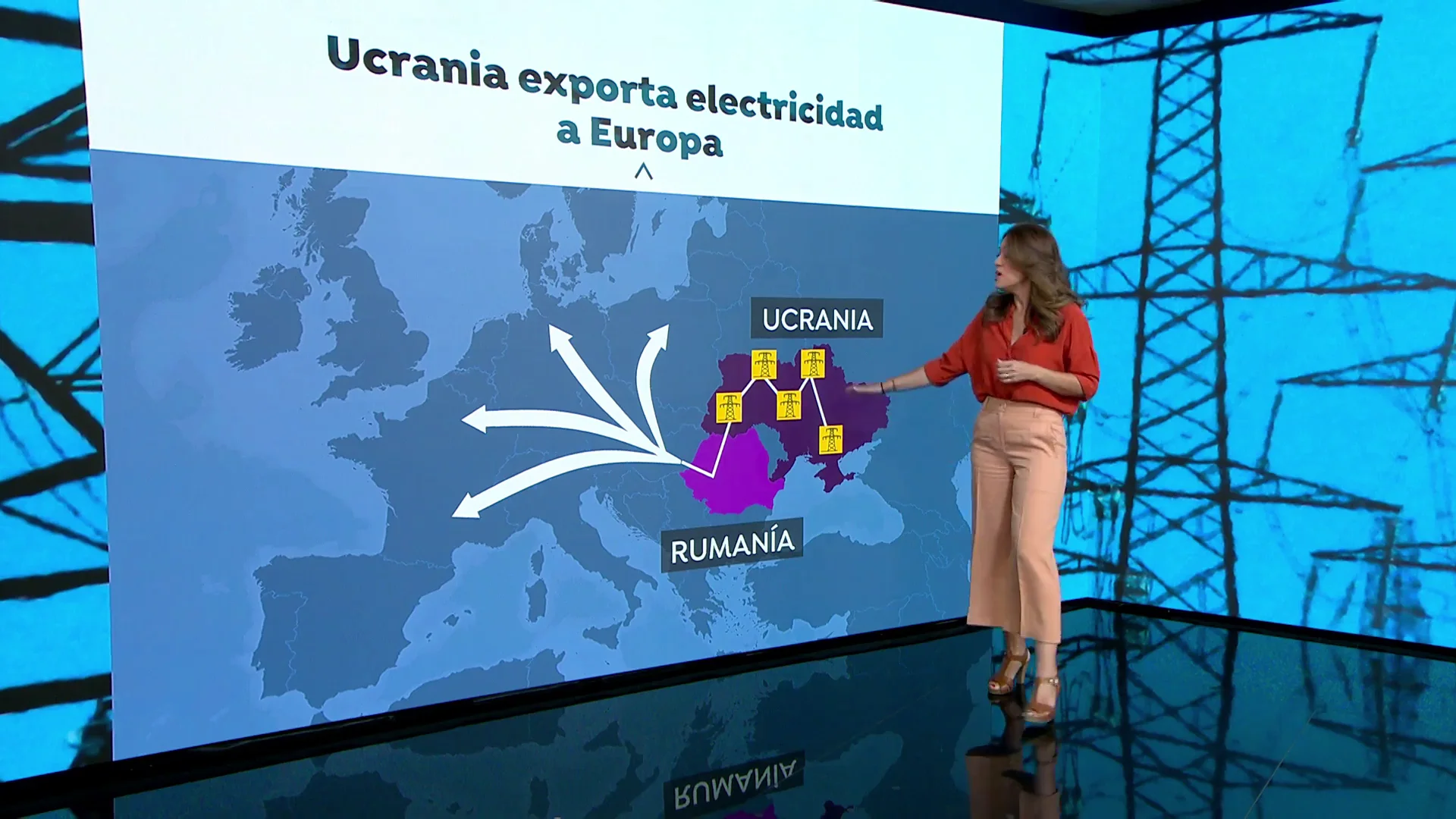 Ucrania exporta energ&iacute;a a la Uni&oacute;n Europea