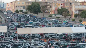 Colas a consecuencia de la Operación Paso del Estrecho Colas a consecuencia de la Operación Paso del Estrecho