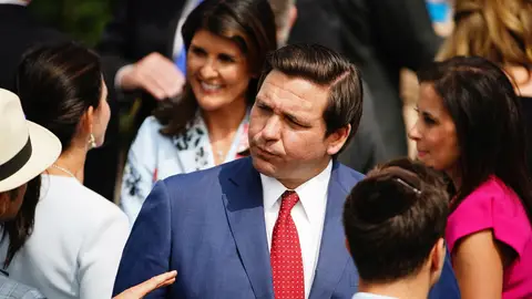El gobernador de Florida, Ron DeSantis El gobernador de Florida, Ron DeSantis