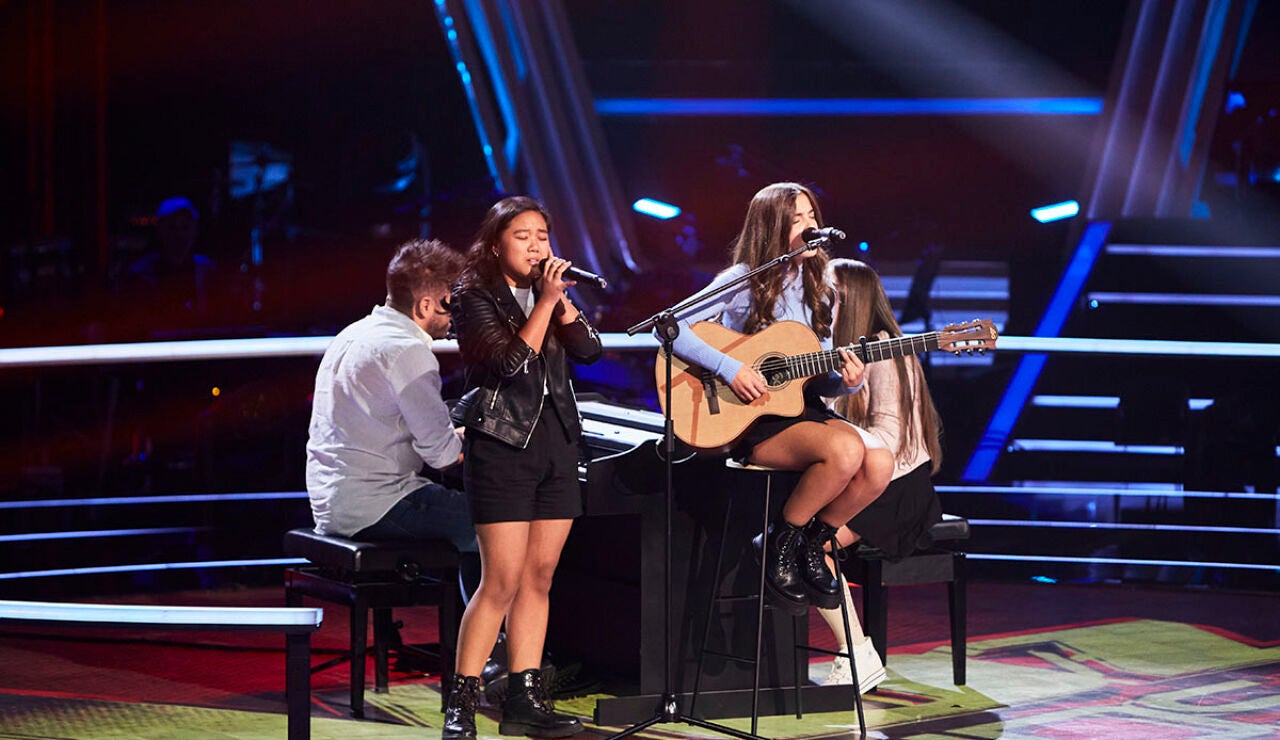 Pablo López sorprende cantando ‘Mama No’ junto a Aroa, Daniela y Chloe en ‘La Voz Kids’ 