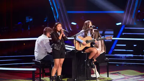 Pablo López sorprende cantando ‘Mama No’ junto a Aroa, Daniela y Chloe en ‘La Voz Kids’ Pablo López sorprende cantando ‘Mama No’ junto a Aroa, Daniela y Chloe en ‘La Voz Kids’