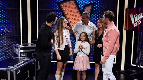 David Bisbal, en una jugada magistral, roba a Aroa Salaño para su equipo en ‘La Voz Kids’ David Bisbal, en una jugada magistral, roba a Aroa Salaño para su equipo en ‘La Voz Kids’