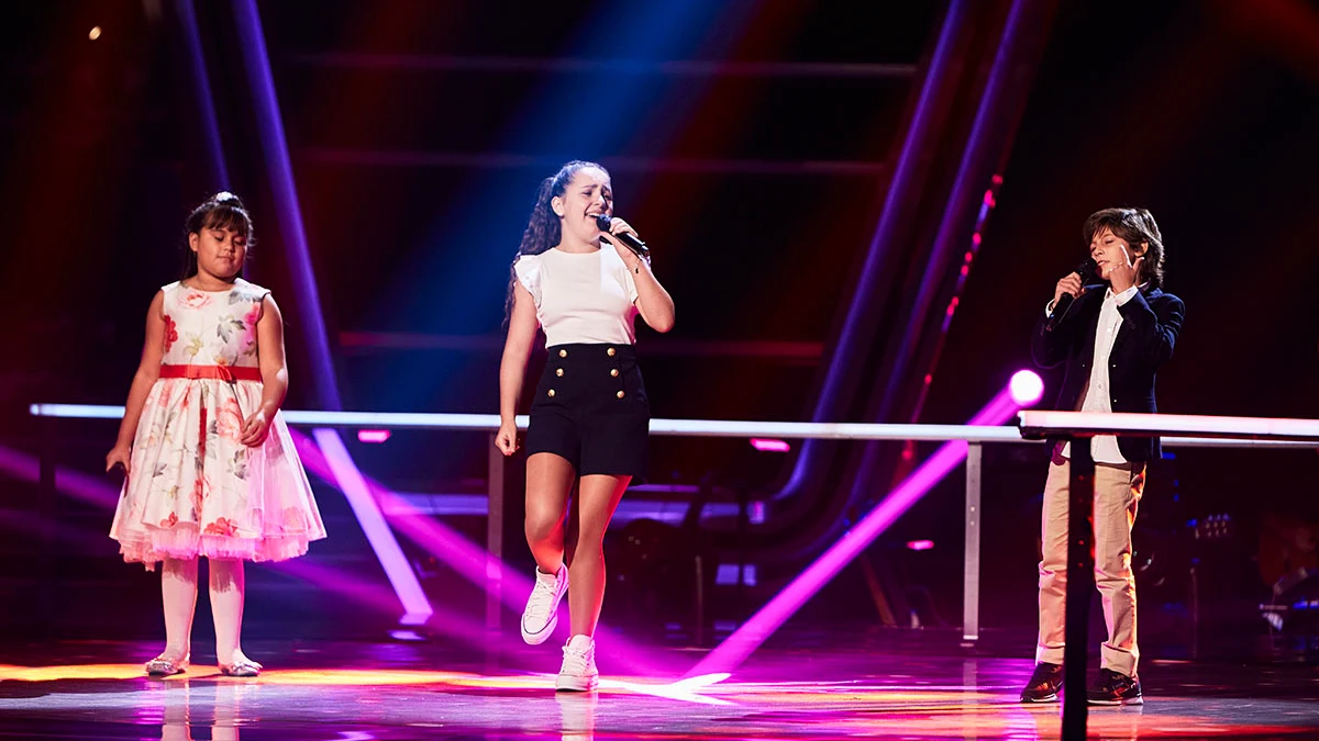 Carmen Ranea, Emilio Díaz y Francheska Cruz desatan la locura con ‘Tú me dejaste de querer’ en ‘La Voz Kids’ Carmen Ranea, Emilio Díaz y Francheska Cruz desatan la locura con ‘Tú me dejaste de querer’ en ‘La Voz Kids’