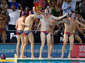 La selección masculina de waterpolo se proclama campeona del mundo tras ganar a Italia en los penaltis