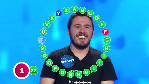 ¡El empate más feliz de Orestes en ‘El Rosco’! Sonríe tras jugársela a cara o cruz frente a Rafa ¡El empate más feliz de Orestes en ‘El Rosco’! Sonríe tras jugársela a cara o cruz frente a Rafa