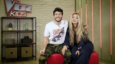 Sebastián Yatra, sobre lo que le aporta Lola Índigo en 'La Voz Kids': 