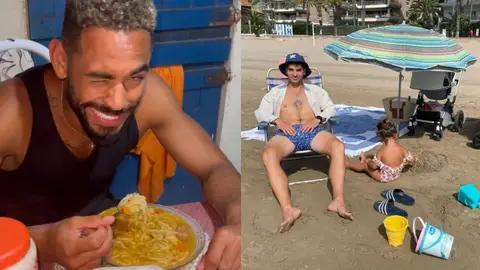 Las vacaciones de Matheus Cunha y Manu Trigueros Las vacaciones de Matheus Cunha y Manu Trigueros