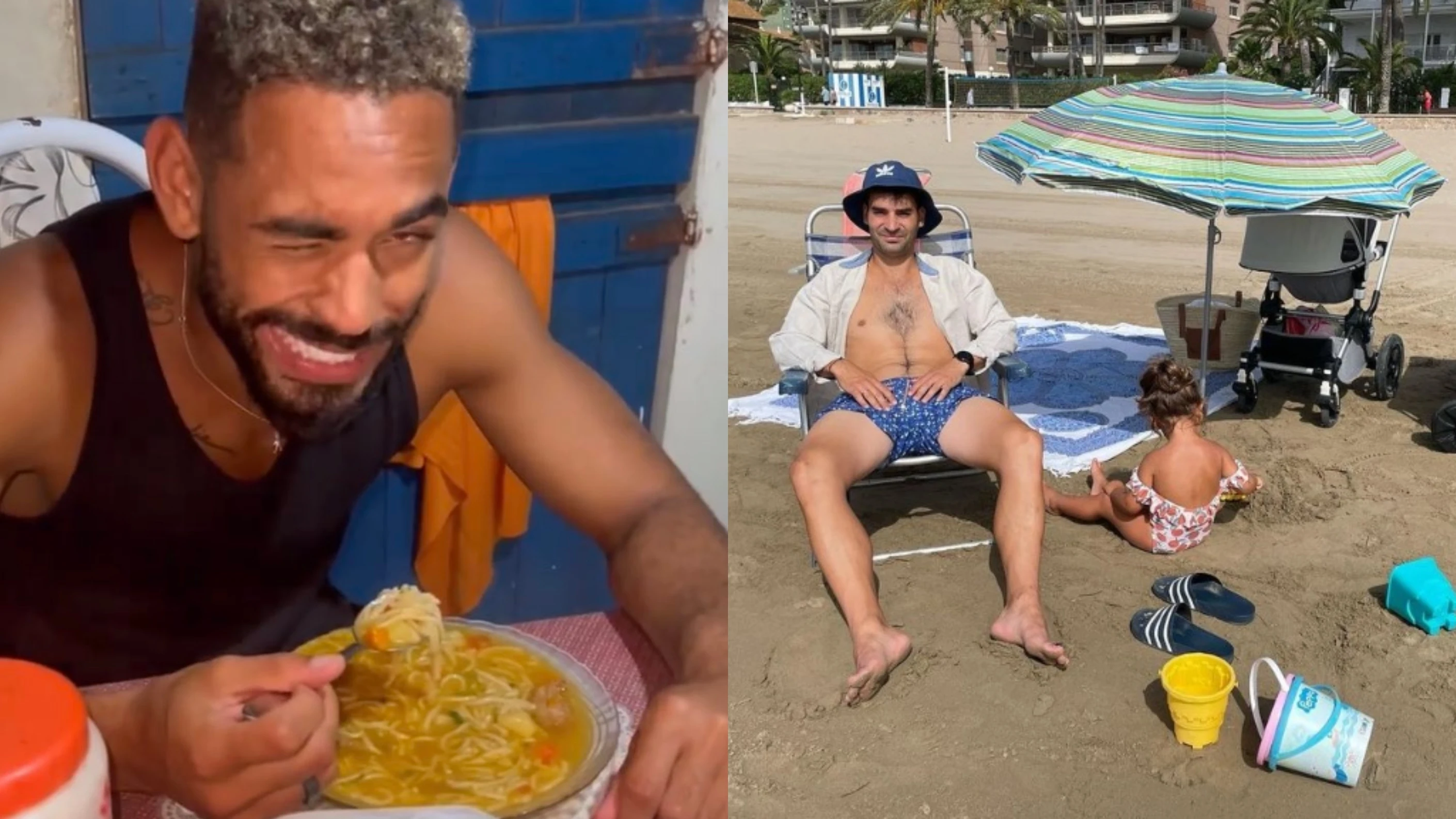 Las vacaciones de Matheus Cunha y Manu Trigueros Las vacaciones de Matheus Cunha y Manu Trigueros