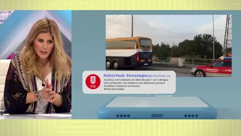 Detenido el conductor de un autobús. Detenido el conductor de un autobús.