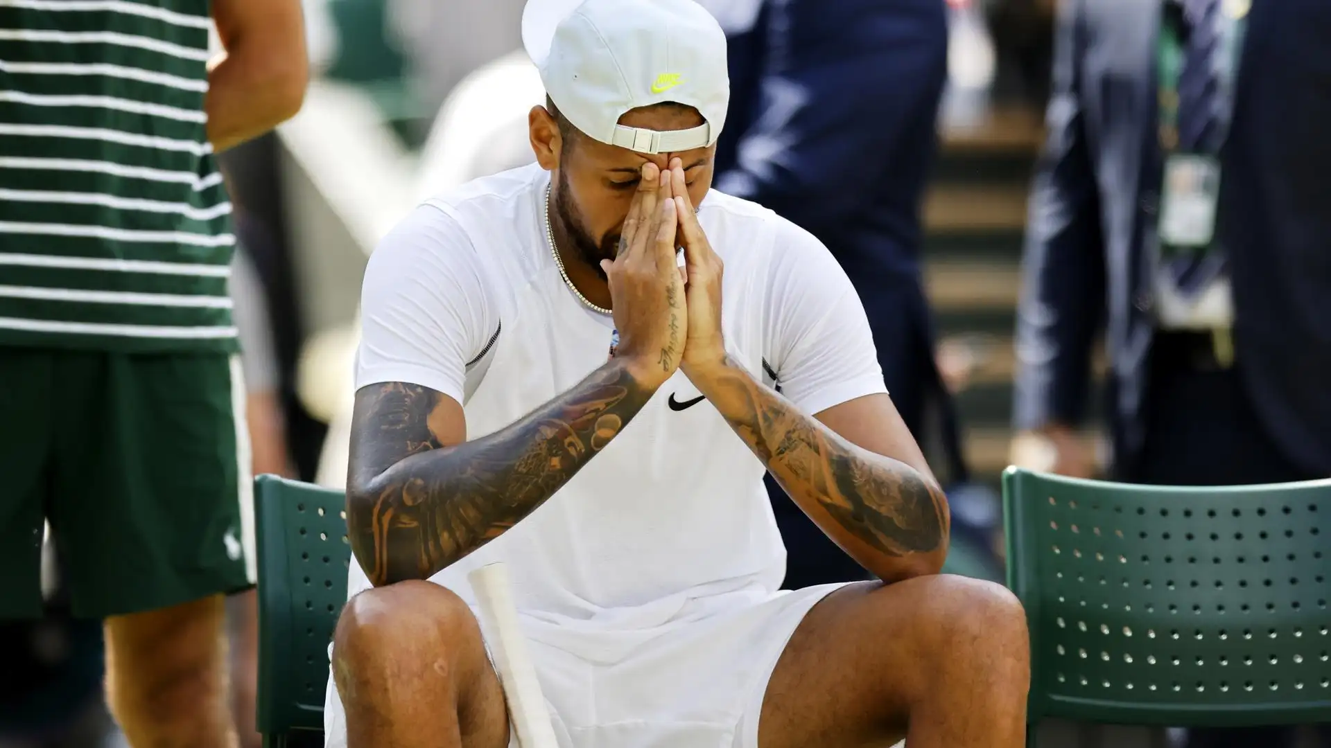 El australiano Nick Kyrgios, en Wimbledon