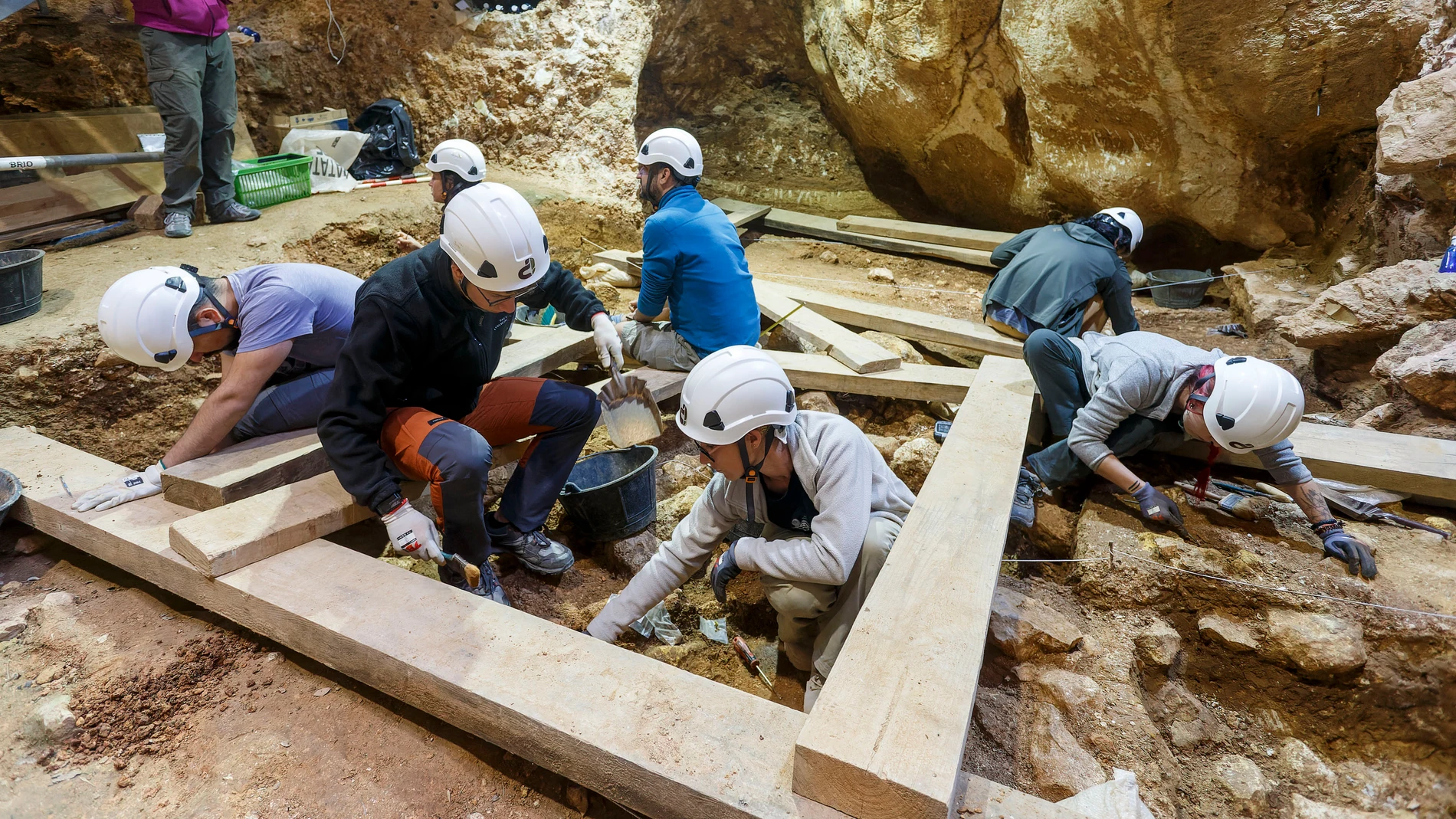 Se llevan realizando excavaciones en Atapuerca desde 1978