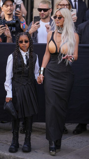 North West y Kim Kardashian