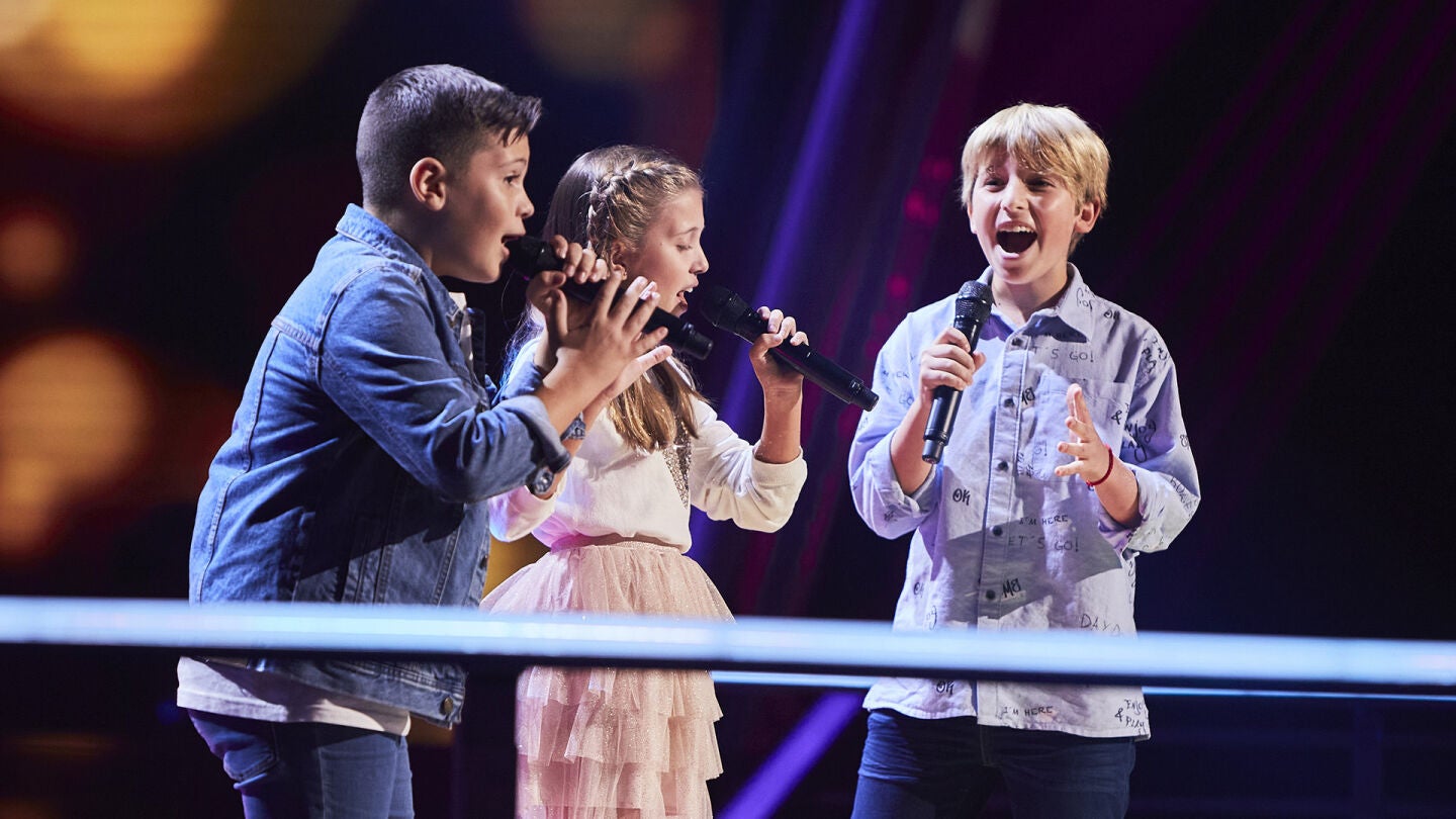 Mario, Paula y Joel traen el ritmo de Juan Luis Guerra a las Batallas de ‘La Voz Kids’ 
