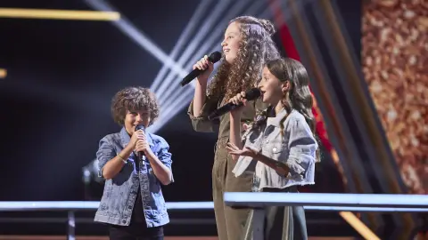 Blanca, Gio y Naia impresionan con una versión única de ‘Bohemian Rhapsody’ en las Batallas de ‘La Voz Kids’ Blanca, Gio y Naia impresionan con una versión única de ‘Bohemian Rhapsody’ en las Batallas de ‘La Voz Kids’