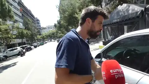 La actitud de Piqué con la que demuestra que no le importa nada lo que hablen de él La actitud de Piqué con la que demuestra que no le importa nada lo que hablen de él