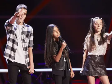 Zoe, Shariff y Diego, pura adrenalina interpretando ‘Believer’ en las Batallas de ‘La Voz Kids’ Zoe, Shariff y Diego, pura adrenalina interpretando ‘Believer’ en las Batallas de ‘La Voz Kids’