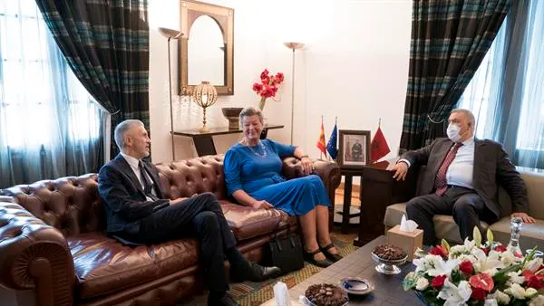 Marlaska se re&uacute;ne con el ministro de Interior marroqu&iacute; tras el salto a la valla de Melilla
