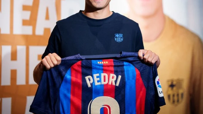 El Barcelona anuncia el nuevo dorsal de Pedri El Barcelona anuncia el nuevo dorsal de Pedri