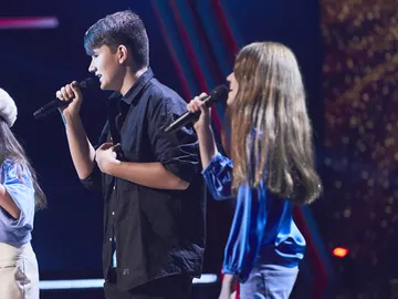 Oihan, Claudia y Roberta transportan la energía de Billie Eilish a las Batallas de ‘La Voz Kids’ Oihan, Claudia y Roberta transportan la energía de Billie Eilish a las Batallas de ‘La Voz Kids’