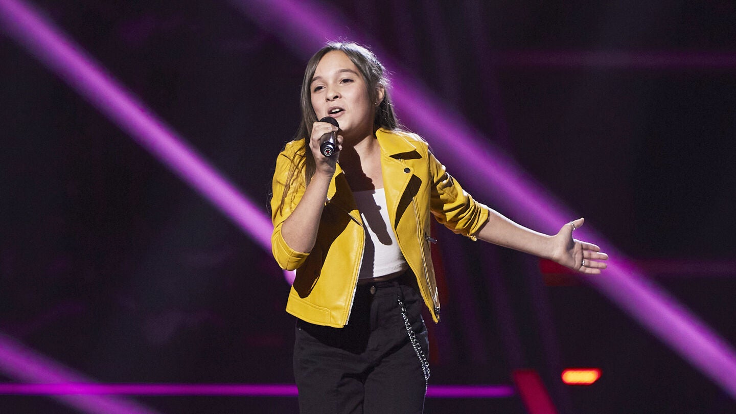 Marina Oliván brilla como nunca versionando a Lady Gaga en los Asaltos de ‘La Voz Kids’