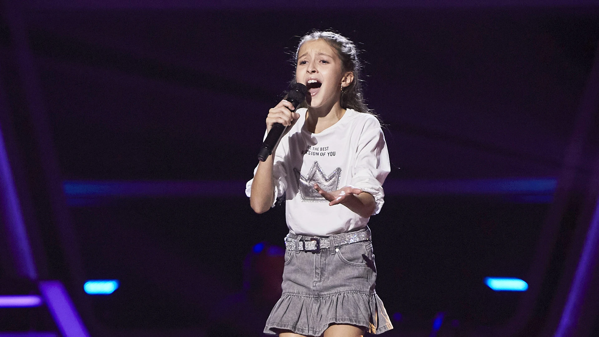 La dulce voz de Blanca Miralles cautiva al son de ‘Stand by me’ en los Asaltos de ‘La Voz Kids’ 