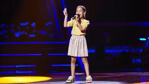 Sandra Valero enternece al defender ‘La mala costumbre’ en los Asaltos de ‘La Voz Kids’ Sandra Valero enternece al defender ‘La mala costumbre’ en los Asaltos de ‘La Voz Kids’