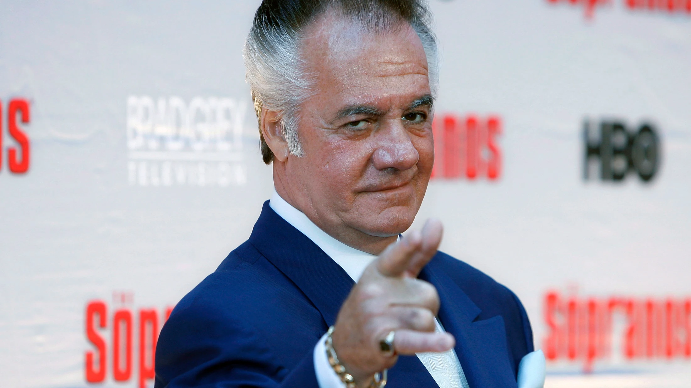 Tony Sirico, 'Paulie Walnuts' en 'Los Soprano' Tony Sirico, 'Paulie Walnuts' en 'Los Soprano'