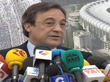 Florentino Pérez, nuevo presidente del Real Madrid