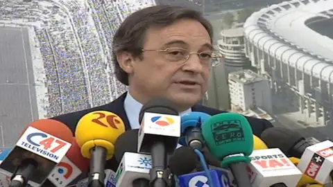 Florentino Pérez, nuevo presidente del Real Madrid Florentino Pérez, nuevo presidente del Real Madrid