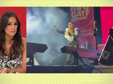 Isabel Pantoja en Espejo Público. Isabel Pantoja en Espejo Público.