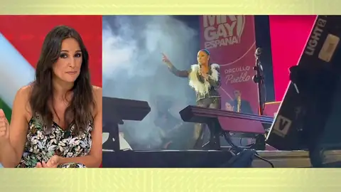 Isabel Pantoja en Espejo Público. Isabel Pantoja en Espejo Público.