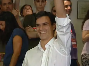 Pedro Sánchez gana las primarias del PSOE en 2014