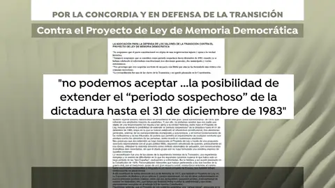 Contra el Proyecto de Ley de Memoria Democrática Contra el Proyecto de Ley de Memoria Democrática