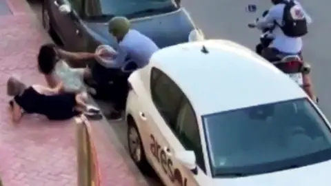 Vídeo de un atraco en Marbella Vídeo de un atraco en Marbella